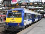 FLX88182 nach Padborg steht abfahrbereit in Hamburg Hbf.