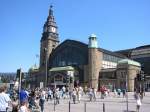 Hauptbahnhof Hamburg am 12.07.2005.