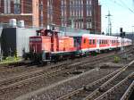 362 797 war am 05.Juni 2010 im Hamburg Hbf mit Rangieren beschftigt.