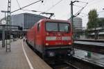 Hier 112 140-9 mit einem R10 von Lbeck Hbf. nach Hamburg Hbf., dieser Zug stand am 11.10.2011 in Hamburg Hbf.