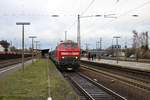 Railsystems RP 218 488-5 mit Sonderzug am 09.12.18 in Hanau Hb