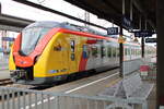 HLB ET 148 (94 80 1440 648-2 D-HEB) als HLB 76858 nach Gießen, am 05.07.2024 in Hanau Hbf.