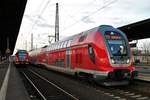 DB Regio 445 043 am 07.01.18 in Hanau Hbf als RE55 nach Bamberg 