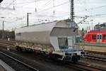 VTG Silowagen für Lebensmittel am 07.01.18 in Hanau Hbf abgestellt auf Gleis 6.