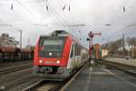 VIAS Bombardier Itino VT118 erreicht am 22.12.18 Hanau Hbf als RB68