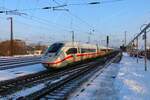 DB Fernverkehr ICE4 (412 xxx) am 20.01.24 in Hanau Hbf