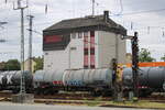 Das Stellwerk Hf am 05.07.2024 in Hanau Hbf.