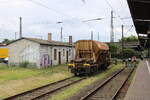 Schotter-Kieswagen 82 80 6648 023-1 D-DB Facns 141 am 05.07.2024 in Hanau Hbf.