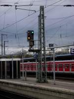 Lichtsignal am 07.11.13 in Hanau Hbf 