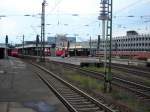 BR146, BR143 und BR424 am 2.5.08 in Hannover HBF