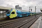 445 013-6 erreicht am 5.8.2017 als RE60 (WFB95779) von Rheine nach Braunschweig Hauptbahnhof den Hannoverschen Hauptbahnhof.