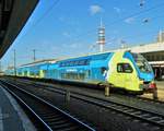 WestfalenBahn Stadler KISS ET 608 (445 008-9) in Hannover Hbf am 17.11.17 