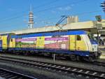 METRONOM 146 541-8 (Vollwerbung Lüneburger Heide) als RE2 nach Uelzen am 17.11.17 in Hannover Hbf 