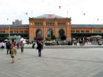 HANNOVER, 27.08.2005, der Hauptbahnhof