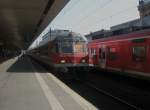 Hier RE14311 von Bad Harzburg nach Hannover Hbf., bei der Einfahrt am 7.4.2010 in Hannover Hbf.