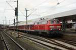 218 448 verlsst Hannover HBF mit dem RE14309 am 1.6.10.