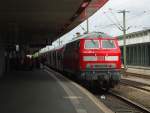 Auch  218 450-4 war anwesend! Sie kam am 18.09.2010 mit dem RE von Bad Harzburg in Hannover HBF an!