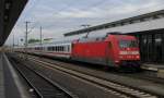 101 099-9 mit IC 141 von Schiphol(Airport) nach Berlin Hbf in Hannover Hbf.