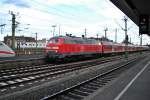 218 470-3 fhrt am 14.11.10 in Hannover HBF ein.