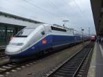 TGV Duplex 4701 im Hauptbahnhof von Hannover.