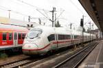 407 001/501 auf einer Testfahrt am 20.06.2011 in Hannover HBF.