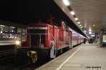 362 597 beim Rangieren in Hannover HBF am 14.01.2012.