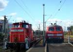 Diesel-Power in Hannover-Hauptbahnhof, 20.10.2001