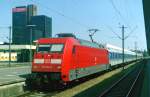 101 104 mit IR 2544  Osnabrcker Land  (Berlin–Osnabrck) am 20.06.2000 in Hannover Hbf