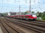 1 428 014 [9480 1 428 014-3 D-DB] zusammen mit 1 428 012 auf Überführungsfahrt zum neuen Einsatzgebiet (Hannover Hbf, 17.07.2015).