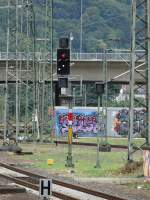 Ein KS Signal am 05.09.15 in Heidelberg Hbf 