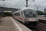 Am 02.10.2017 verlässt IC2217 den Hauptbahnhof von Heidelberg in Richtung Stuttagrt.