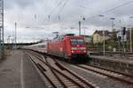 Am 25.10.2017 erreicht IC2313 nach Offenburg den Hauptbahnhof Heidelberg.