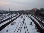 Der Heidelberger HBF seitlich gesehen.