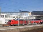 Hauptbahnhof Heidelberg am 20.03.2005.