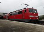 DB Regio 111 191 mit der RB nach Frankfurt am Main am 11.10.14 in Heidelberg Hbf