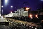 25.September 91 E 94 279 mit DZ 20391 von Heidelberg nach Stuttgart Betriebshalt in m Hbf. Heilbronn