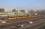 AVG 925 (94 80 0450 925-2) und AVG 936 (94 80 0450 936-0) pausierten am 05.02.2025 in Heilbronn Hbf.