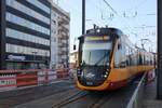 AVG 964 (94 80 0450 964-2) als S 85831 (S42) nach Sinsheim (Elsenz) Hbf, am 05.02.2025 bei der Bereitstellung in Heilbronn Hauptbahnhof / Willy-Brandt-Platz.