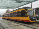 Stadtbahn Heilbronn Zug 968 mit S4 Eilzug nach Weinsberg in Heilbronn Hbf, 06.01.2021.