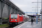 Am 17.4.2017 schob mich die niegelnagelneue 147 014 mit dem RegionalExpress von Karlsruhe nach Stuttgart.