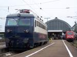 Die Baureihe 1046 024-4  Orient-Express  stand am 3.September 2007 im Bahnhof Karlsruhe Hbf abgestellt.