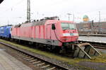 WRS 120 154-0 am 06.02.2025 abgestellt in Karlsruhe Hbf.