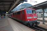 Am 02.09.2013 bespannte die Ludwigshafener 111 033-7 die RB 38824 von Karlsruhe Hbf nach Mannheim Hbf.