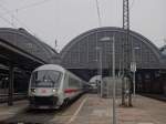Am 15.3.14 verließ ein InterCity nach Konstanz den Karlsruher Hauptbahnhof. 