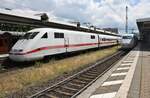 401 005-4  Offenbach  steht am 21.06.2021 als ICE926 von Frankfurt (Main) Hauptbahnhof nach Hamburg-Altona in Koblenz Hauptbahnhof. 