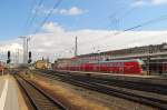 Streckenteilung in Koblenz Hbf.