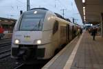 460 509 mit ihrer Transregio am 15.1.14 in Koblenz Hbf.