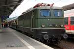 E40 128 mit dem Pendelzug am 14.06.2014 in Koblenz Hbf.