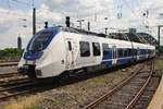 9442 657-4 erreicht am 4.7.2017 als RB48 (RB32441)  Rhein-Wupper-Bahn  von Wuppertal-Oberbarmen nach Köln Hauptbahnhof den Zielbahnhof.