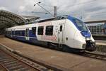 9442 159-1 und 9442 157-5 erreichen am 4.7.2017 als RB48 (RB32441)  Rhein-Wupper-Bahn  von Wuppertal-Oberbarmen den Kölner Hauptbahnhof.